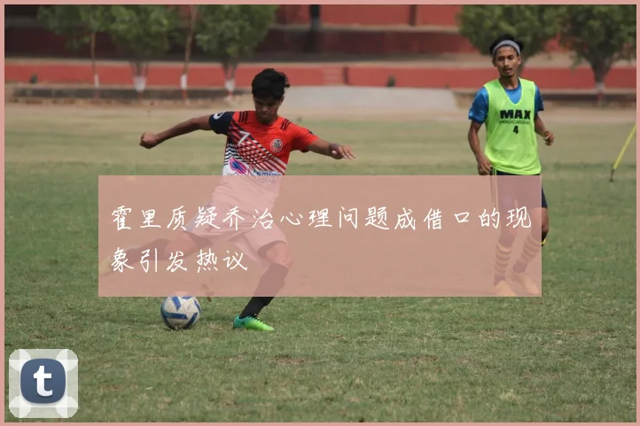 霍里质疑乔治心理问题成借口的现象引发热议