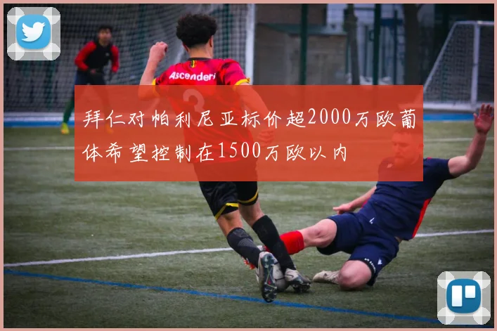 拜仁对帕利尼亚标价超2000万欧葡体希望控制在1500万欧以内